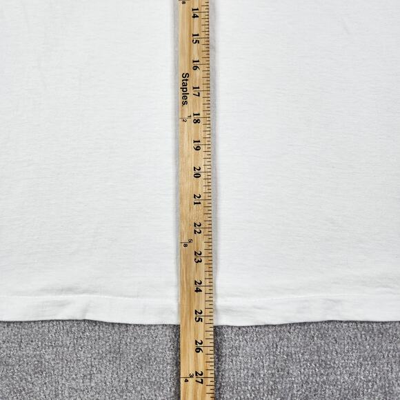 Vintage Alcatraz Shirt Adult Large Hard Luck Cafe San Francisco Puffy Paint - Picture 10 of 10